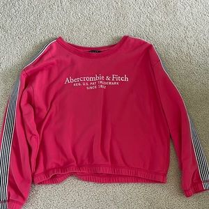 Abercrombie & Fitch: Pink Off the Shoulder Sweater